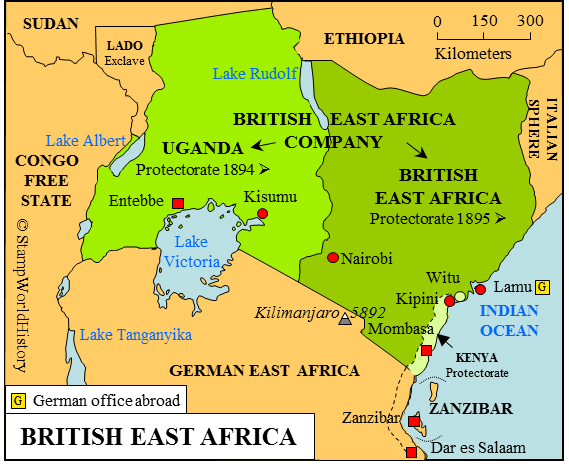 east africa protectorate uganda kenya