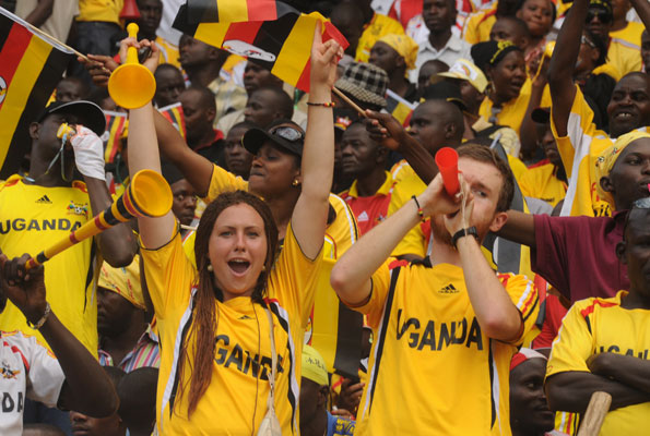 uganda cranes soccer fans
